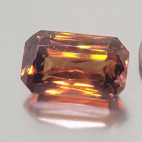 6.7 Carat Genuine Honey Zircon! - Picture 3 of 12